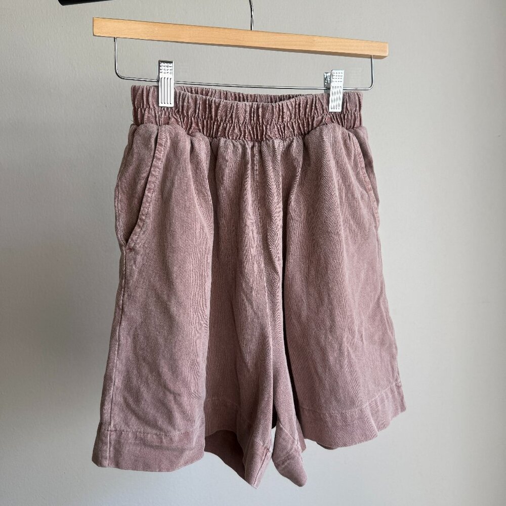People Of Leisure XS Dusty Mauve Short - CA made, comfortable, organic cotton